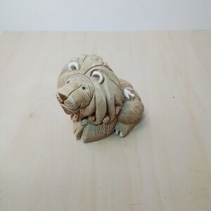 Charming Beige Lion Figurine Sculpture Animal‎ Statue Home Decor Accent